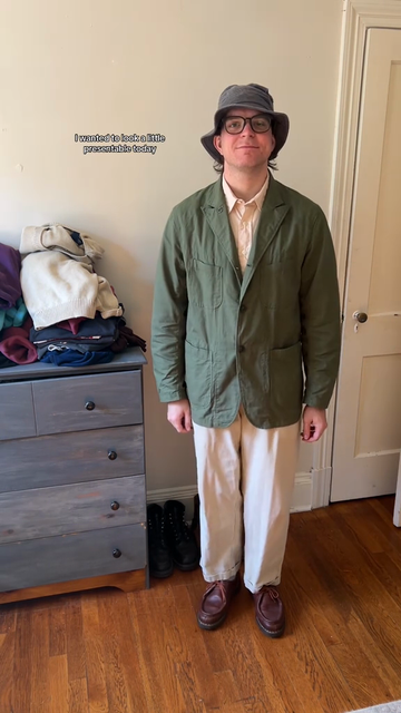 Olive Green Field - Style Blazer