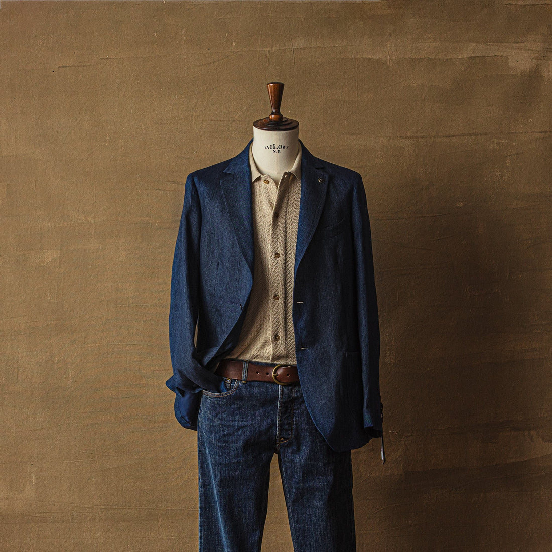 Jacket in Indigo