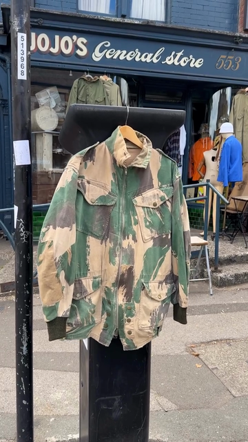 Camo - Print Utility Jacket