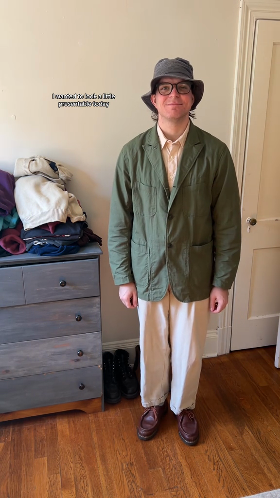 Olive Green Field - Style Blazer