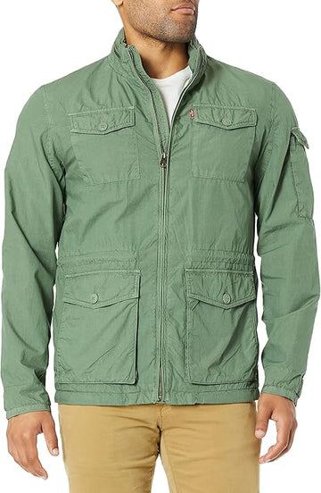 Olive Green Utility Jacket Outfit
