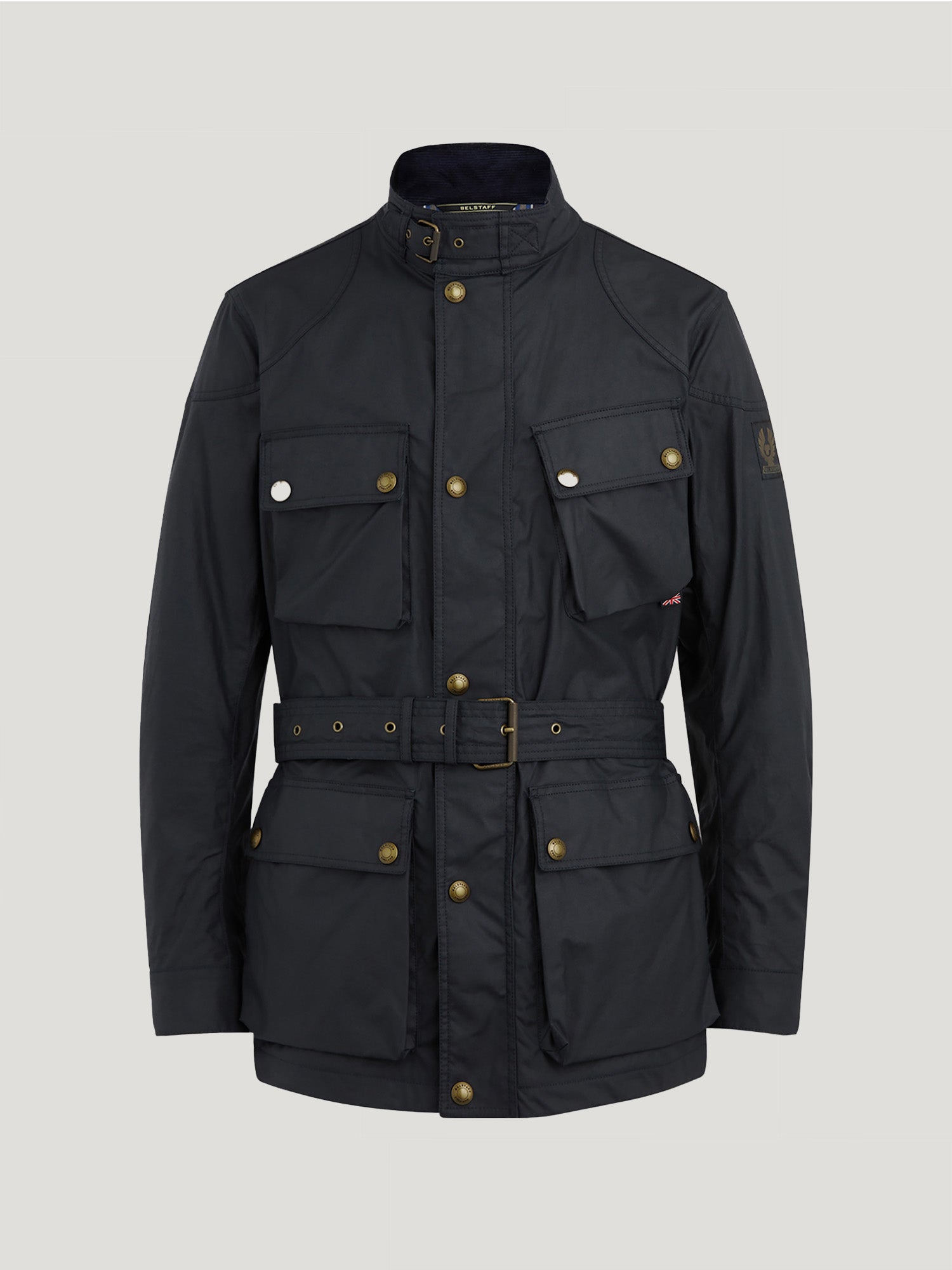 Classic Waxed Cotton Field Jacket: Timeless Outdoor Style