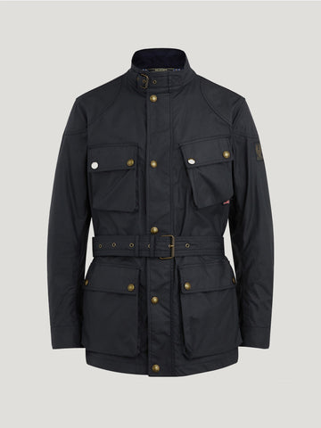 Classic Waxed Cotton Field Jacket: Timeless Outdoor Style