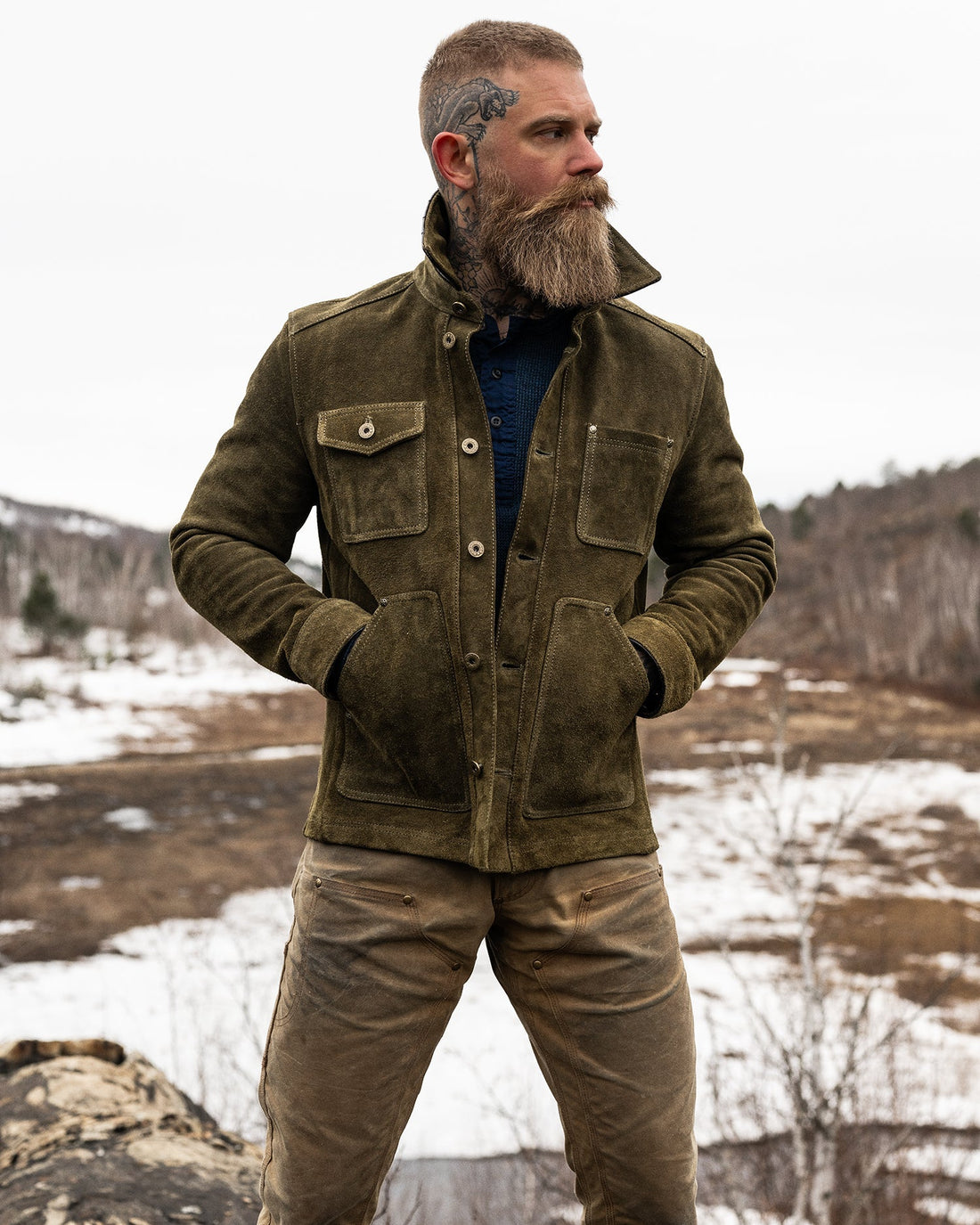 Field Jacket: Olive