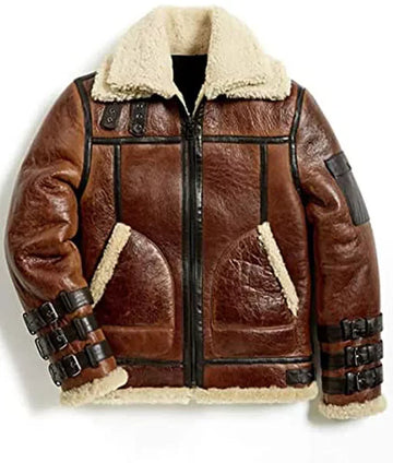 Men’s Barbados Double Collar B3 Bomber Jacket