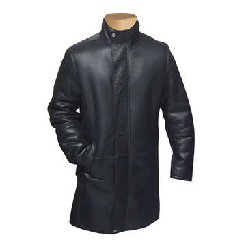Ralph's Black shearling Long coat