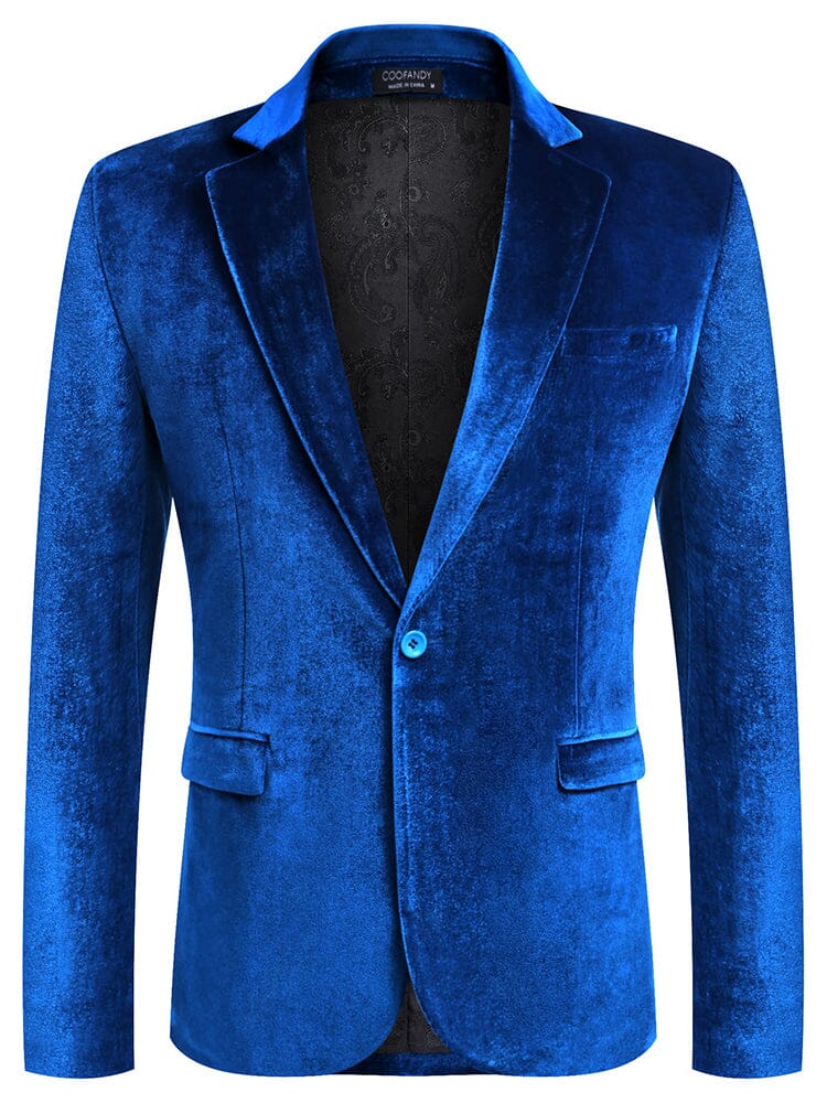 Luxury Velvet Blazer Jacket (US Only)