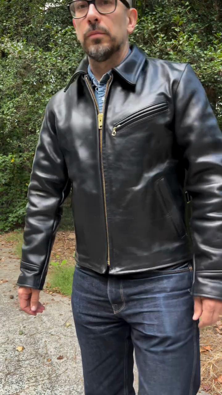 Classic Black Leather Jacket