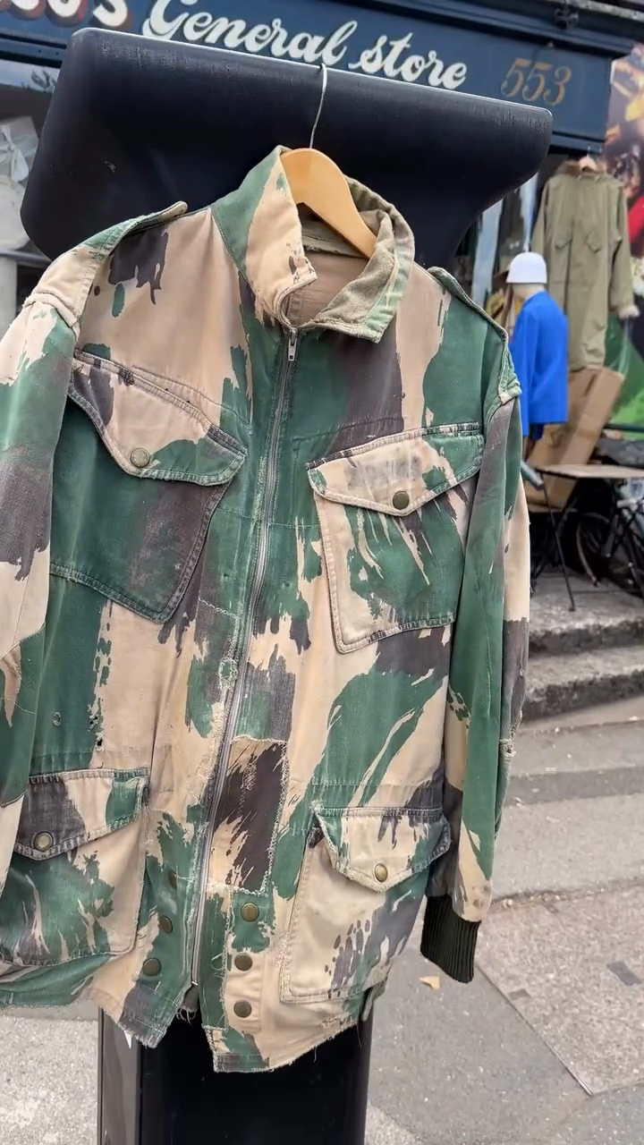 Camo - Print Utility Jacket