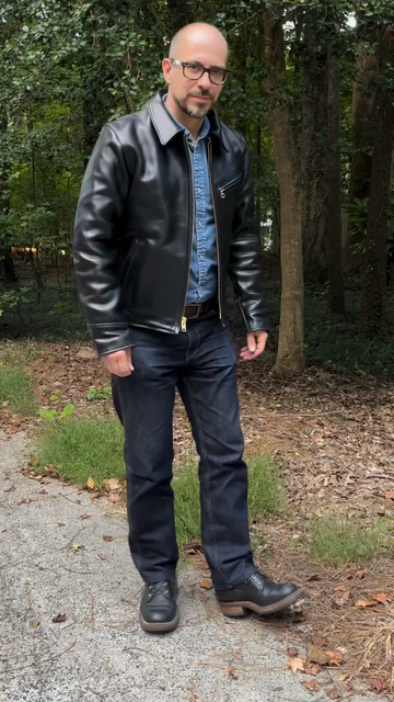 Classic Black Leather Jacket